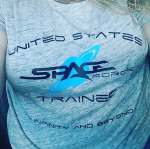 Space force parody shirt